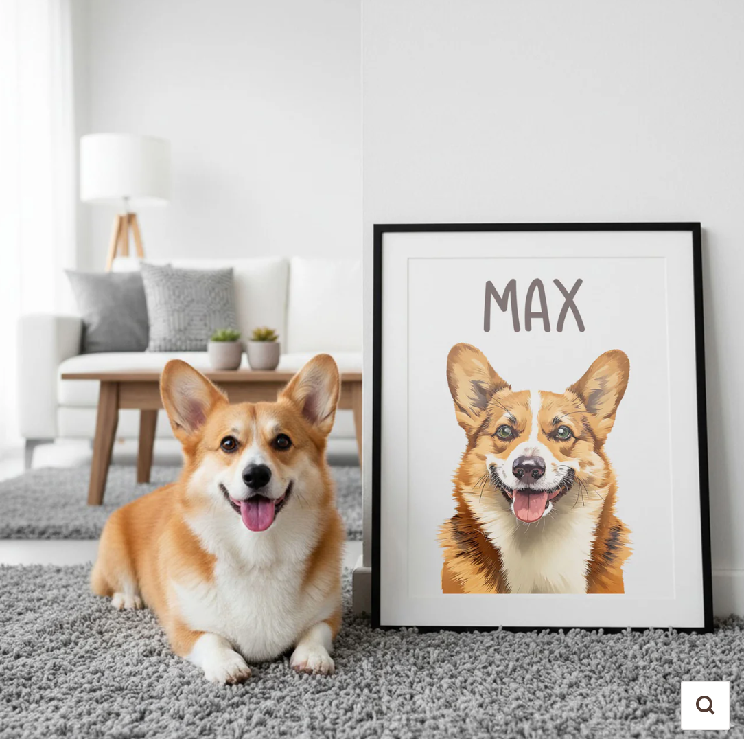 Convierte la foto de tu mascota en un Retrato Único 🐾!