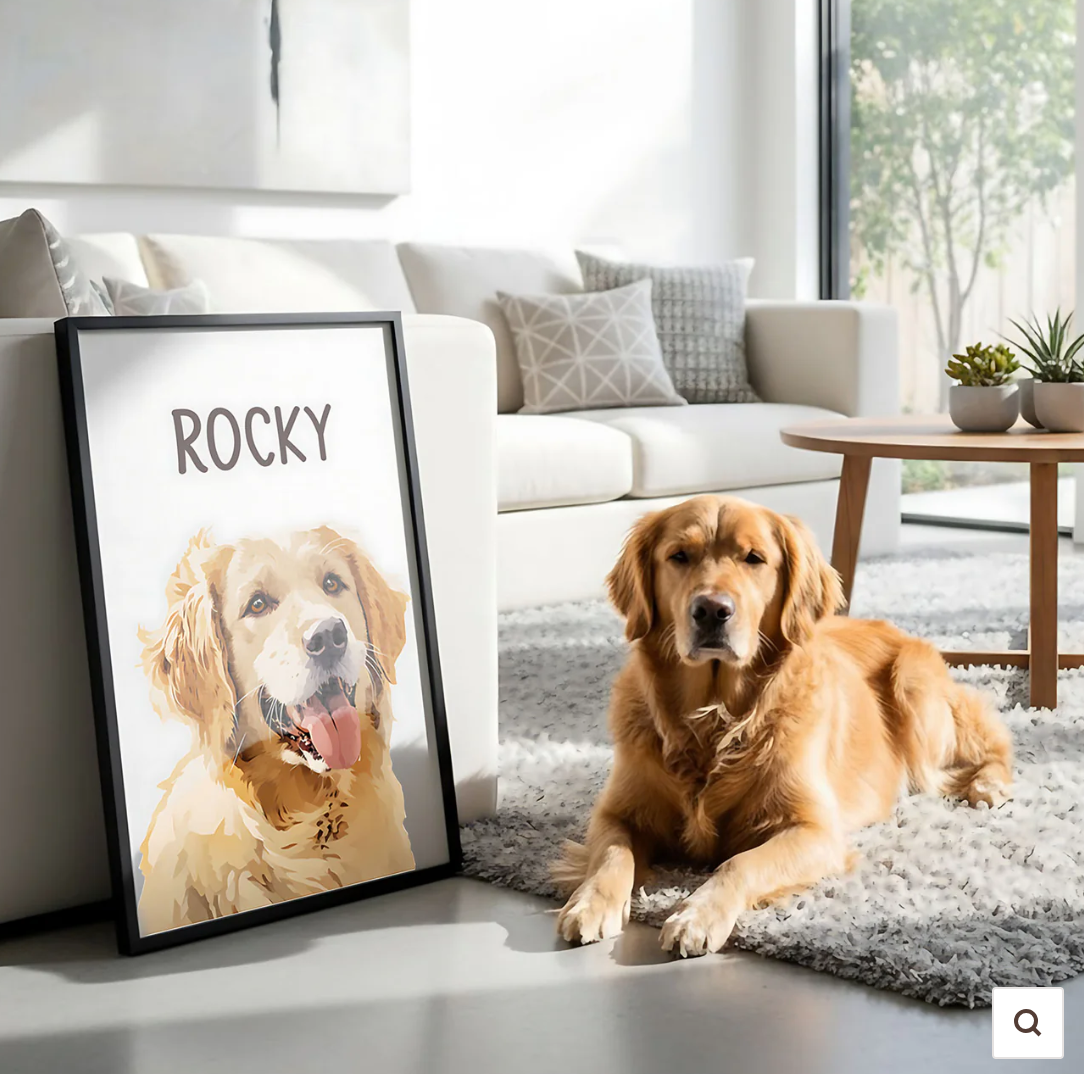 Convierte la foto de tu mascota en un Retrato Único 🐾!
