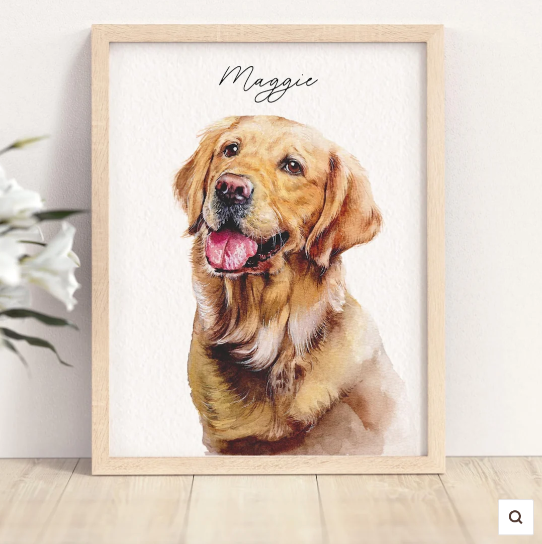 Convierte la foto de tu mascota en un Retrato Único 🐾!