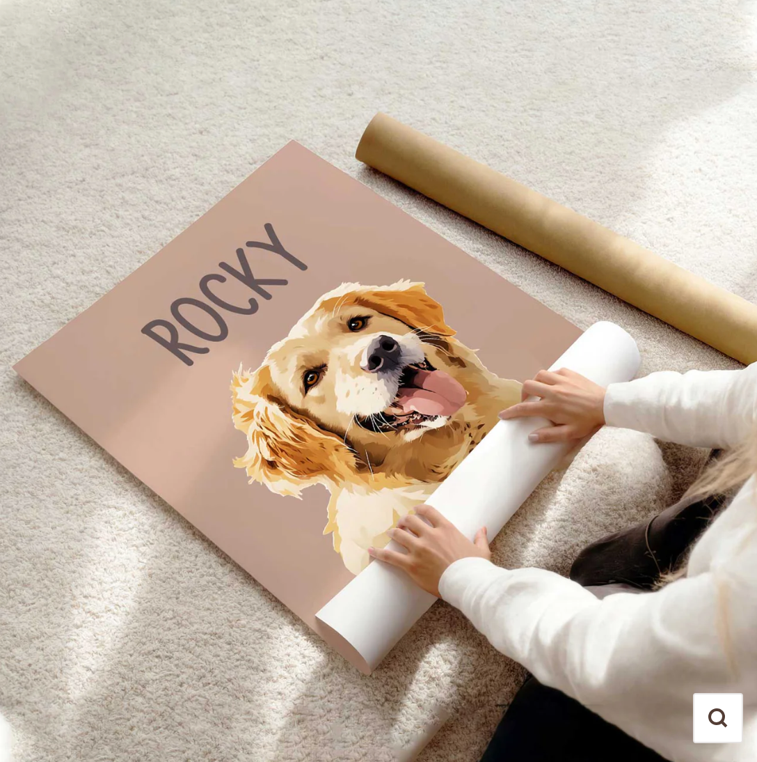 Convierte la foto de tu mascota en un Retrato Único 🐾!